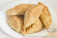 Фото приготовления рецепта: Бэрэнге тэкэсе (татарские пирожки с картошкой) - шаг №12