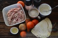 Фото приготовления рецепта: Мясная запеканка с капустой и рисом - шаг №1