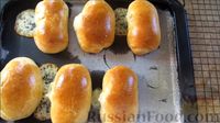 Фото приготовления рецепта: Дрожжевые булочки с сыром - шаг №8