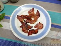 Фото приготовления рецепта: Куриное филе с беконом, в вине - шаг №5
