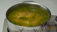 Фото приготовления рецепта: Суп с фрикадельками - шаг №7