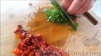 Фото приготовления рецепта: Котлеты из мясного фарша с цветной капустой и сладким перцем - шаг №7