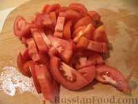 Фото приготовления рецепта: Овощное рагу с курицей с грибами - шаг №8