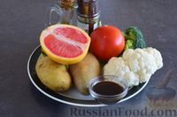 Фото приготовления рецепта: Картошка-гармошка с овощами - шаг №1