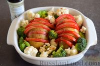 Фото приготовления рецепта: Картошка-гармошка с овощами - шаг №8