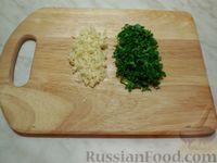 Фото приготовления рецепта: Тыква в сметанно-чесночном соусе - шаг №4