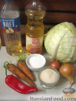 Фото приготовления рецепта: Салат из капусты «Закусон» - шаг №1