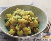 Фото к рецепту: Рагу из картофеля и цветной капусты