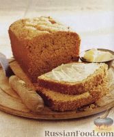 Фото к рецепту: Имбирный кекс с медом и тыквой