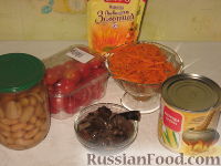 Фото приготовления рецепта: Грибной салат "Мухомор" - шаг №1