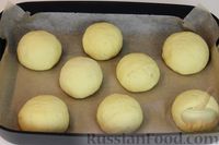 Фото приготовления рецепта: Тыквенные булочки с сыром - шаг №10