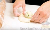 Фото приготовления рецепта: Хычины с сыром и картофелем - шаг №5