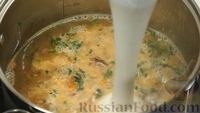 Фото приготовления рецепта: Чечевица с курицей и овощами, в индийском стиле - шаг №15