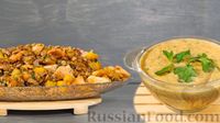 Фото к рецепту: Чечевица с курицей и овощами, в индийском стиле