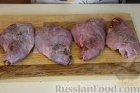 Фото приготовления рецепта: Кролик с  овощами, запечённый в духовке - шаг №2