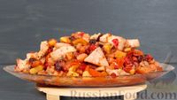 Фото к рецепту: Айвовая курица с медово-ягодным соусом