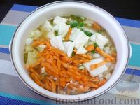 Фото приготовления рецепта: Оританг (корейский суп с уткой) - шаг №9