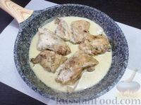 Фото приготовления рецепта: Курица в чесночном соусе - шаг №13