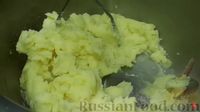 Фото приготовления рецепта: Постные вареники с картошкой (из заварного теста) - шаг №8