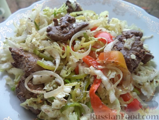 Мясо тушеное с овощами по-татарски
