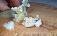 Фото приготовления рецепта: Праздничные тарталетки с курицей и грибами - шаг №7