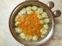 Фото приготовления рецепта: Гречневый суп с картофельными клёцками и говядиной - шаг №18