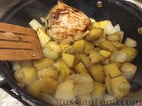 Фото приготовления рецепта: Жаркое с картофелем - шаг №7
