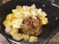 Фото приготовления рецепта: Жаркое с картофелем - шаг №6