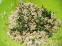 Фото приготовления рецепта: Запеканка с молодой капустой, фаршем и рисом - шаг №18