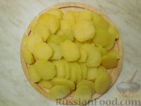 Фото приготовления рецепта: Галета с картофелем и сардиной - шаг №9