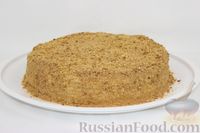 Фото приготовления рецепта: Торт "Медовик" с заварным кремом - шаг №19