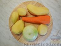 Фото приготовления рецепта: Картофельный суп-пюре с грибами - шаг №2
