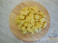 Фото приготовления рецепта: Картофельный суп-пюре с грибами - шаг №5