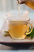Рецепт Имбирный чай - простуда долой