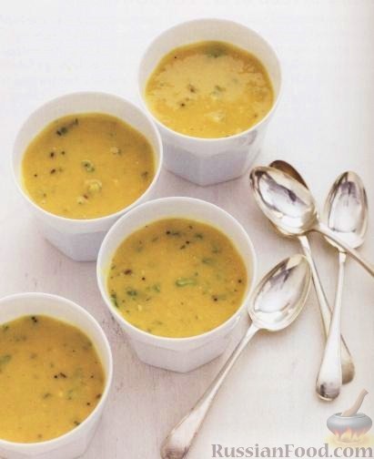 Рецепт Гороховый суп с индийскими пряностями