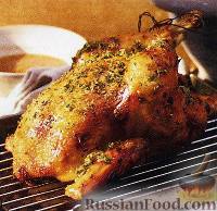 Фото к рецепту: Курица с лимонным  сорго