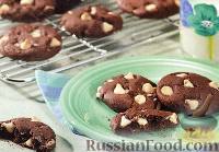 Фото к рецепту: Печенье с белым шоколадом
