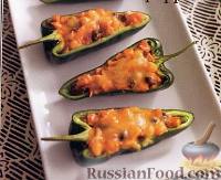 Фото к рецепту: Фаршированные перцы поблано с начинкой энчилада
