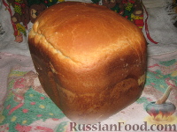 Фото к рецепту: Быстрый хлебушек из хлебопечки