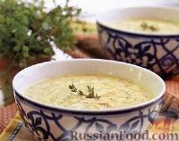 Фото к рецепту: Суп из брокколи с сыром