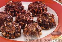 Фото к рецепту: Шоколадно-карамельное печенье