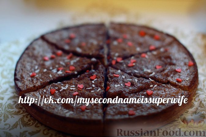 Рецепт Шоколадный пирог с манкой
