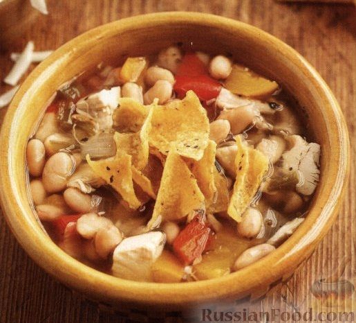 Рецепт Фасолевый суп в медленноварке