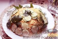 Фото приготовления рецепта: Баклажаны, запечённые с мясным фаршем и луком в томатном соусе - шаг №6