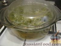 Фото приготовления рецепта: Венецианский рисовый суп - шаг №5