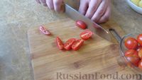 Фото приготовления рецепта: Салат "Нисуаз" с тунцом и картофелем - шаг №8