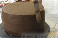 Фото приготовления рецепта: Муссовый торт "Киндер Пингви" - шаг №22