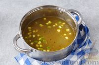 Фото приготовления рецепта: Суп минестроне с курицей - шаг №9