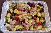 Фото приготовления рецепта: Курица с овощами и фетой - шаг №10