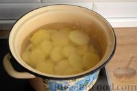 Фото приготовления рецепта: Картофельная запеканка с сёмгой - шаг №3